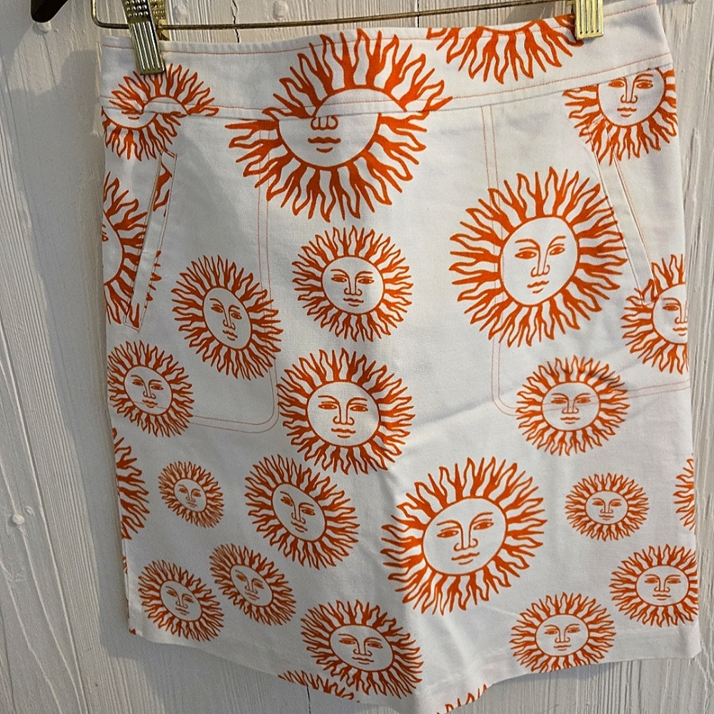 NEVER WORN! Perfect For Spring! J.McLaughlin Sz 4 Skirt With Back Zip